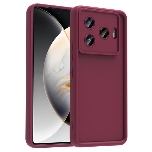 Tecno Camon 30 Pro 5G Case Camera Protection Zore Pineapple Cover Plum