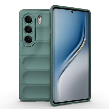 Tecno Camon 40 Pro Case Flexible TPU Hollow Back Surface Design Zore Ethnic Silicone Cover Black 