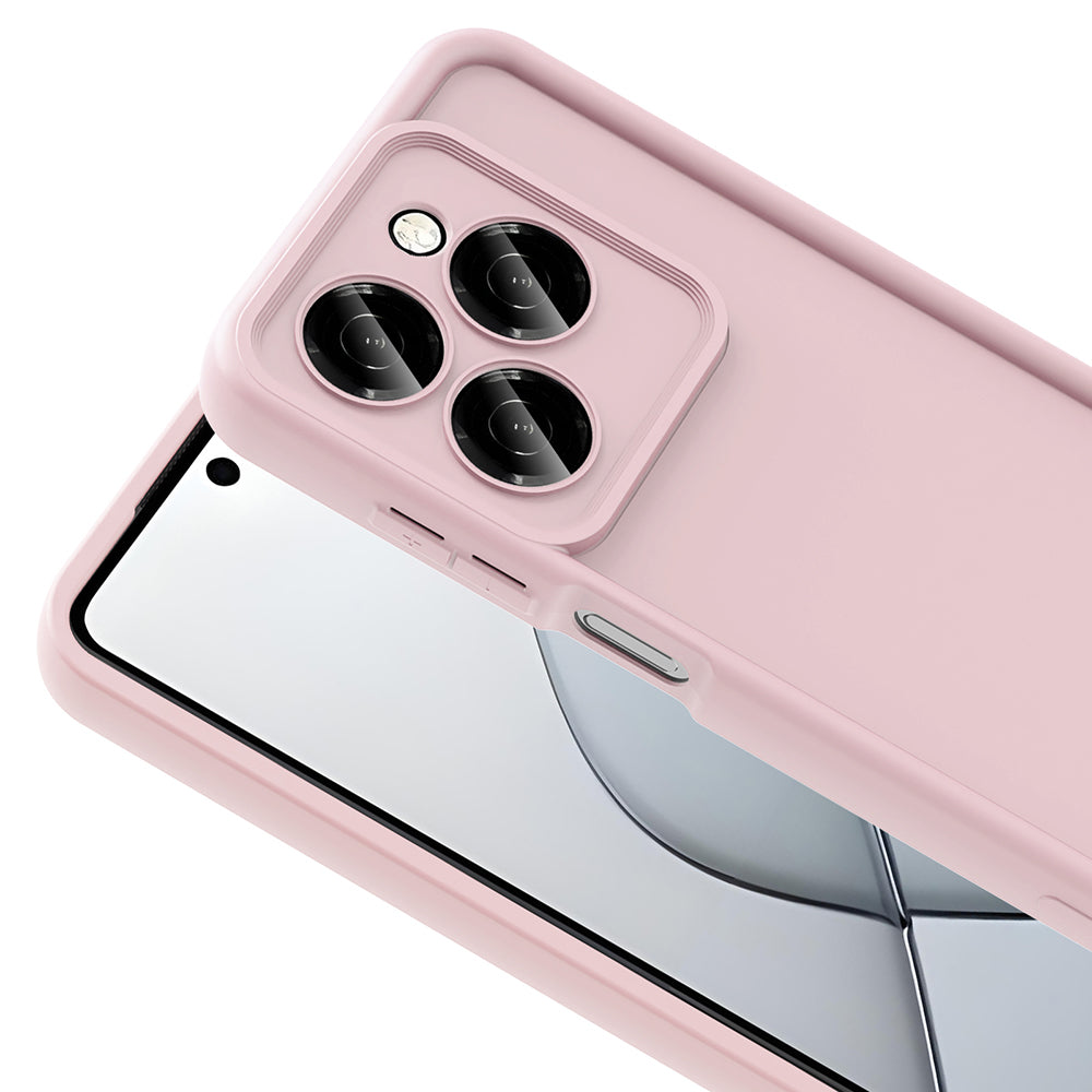 Tecno Spark 20 Pro 5G Case Camera Protection Zore Pineapple Cover Plum