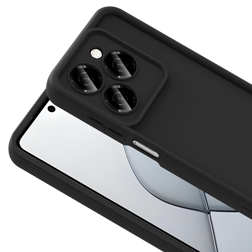 Tecno Spark 20 Pro 5G Case Camera Protection Zore Pineapple Cover Black