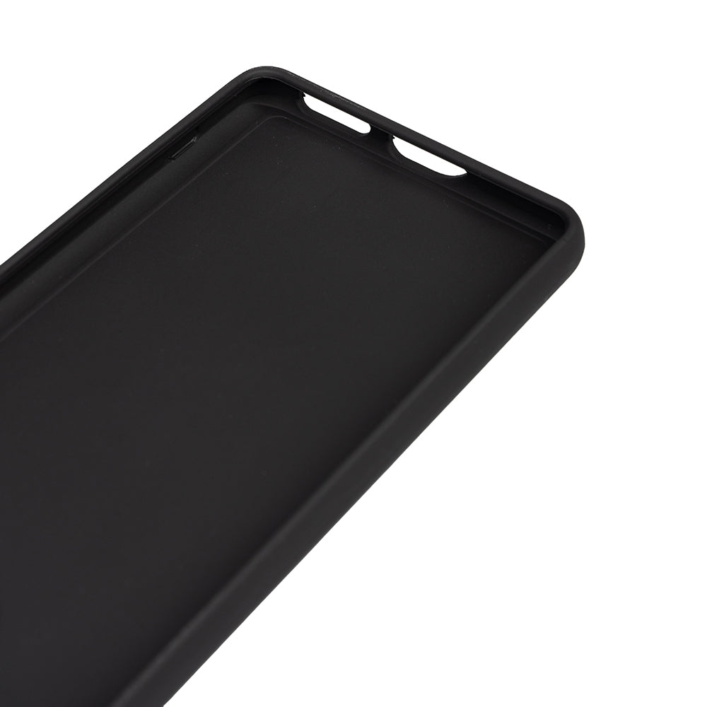 Tecno Spark 20 Pro Plus Case Zore Piping Silicone Black