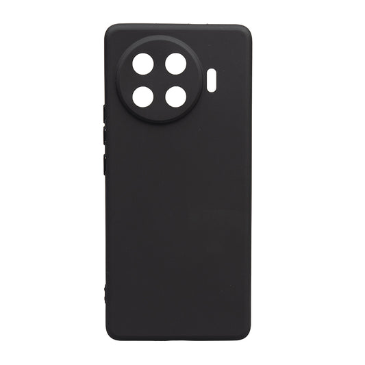 Tecno Spark 20 Pro Plus Case Zore Piping Silicone Black