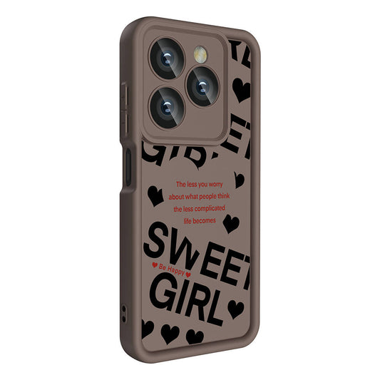 Tecno Spark 20C Case Camera Protection Printed Back Surface Zore Classy Cover Black 