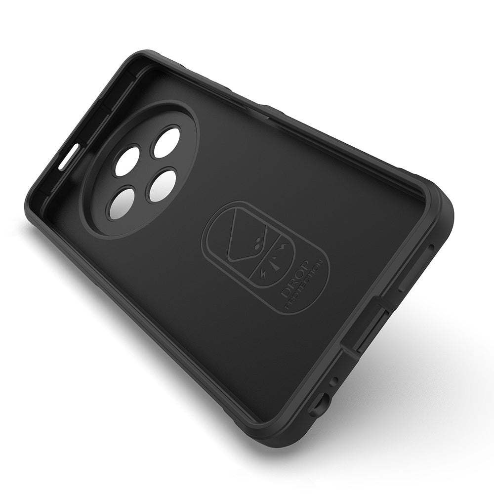 Tecno Spark 30 4G Case Flexible TPU Hollow Back Surface Design Zore Ethnic Silicone Cover Black 