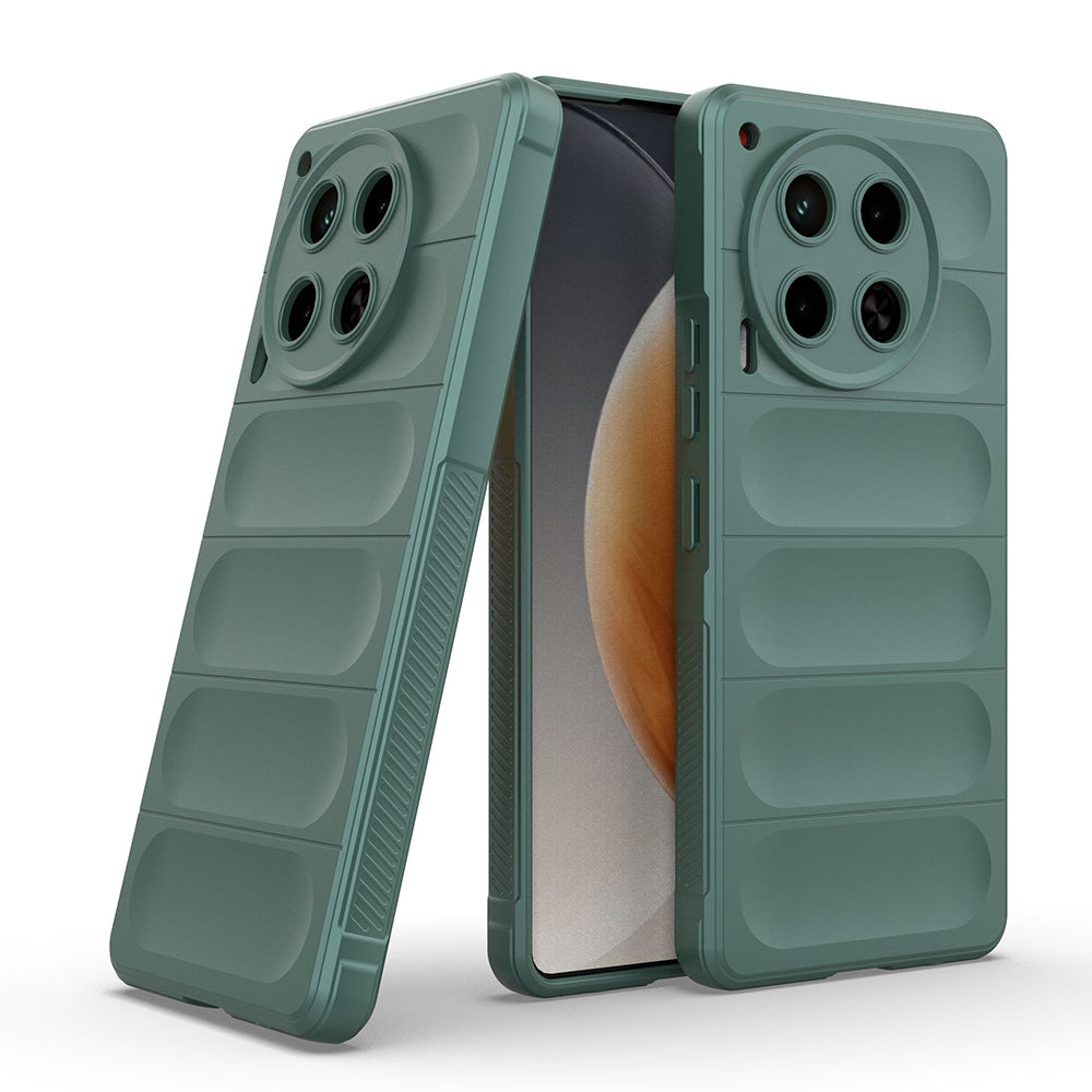 Tecno Spark 30 4G Case Flexible TPU Hollow Back Surface Design Zore Ethnic Silicone Cover Black 