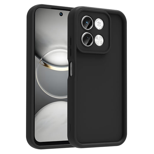 Tecno Spark 30 Case Camera Protection Zore Pineapple Cover Black