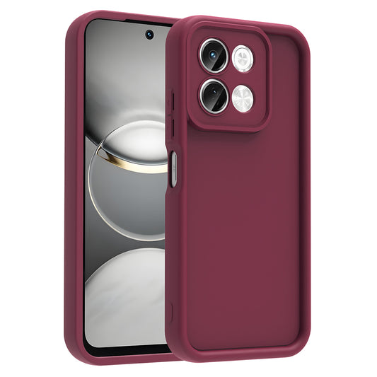 Tecno Spark 30 Case Camera Protection Zore Pineapple Cover Plum
