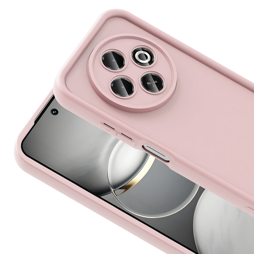 Tecno Spark 30C 4G Case Camera Protection Zore Pineapple Cover Pink