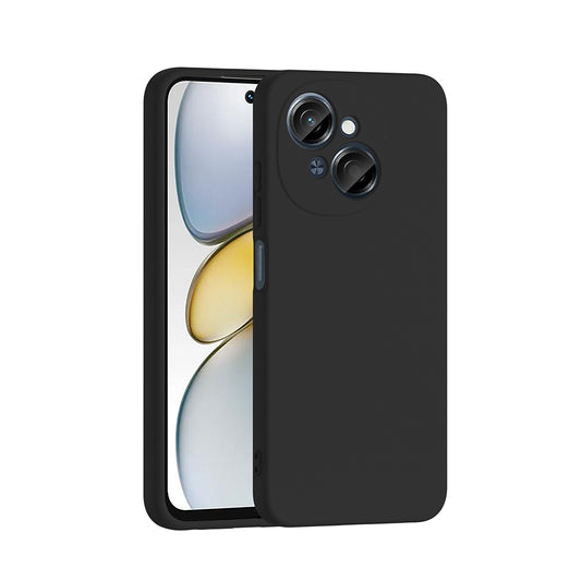 Tecno Spark Go 1 2025 Case Zore Mara Launch Cover Black