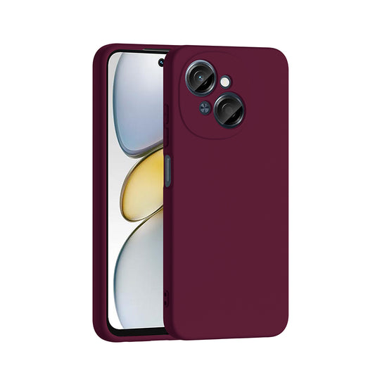 Tecno Spark Go 1 2025 Case Zore Mara Launch Cover Dark Purple