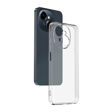 Tecno Spark Go 1 2025 Case Zore Super Silicone Cover Transparent