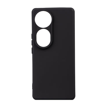 Vivo V40 5G Case Zore Piping Silicone Black