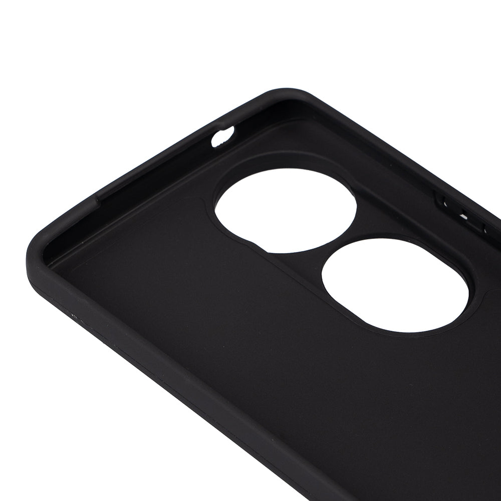 Vivo V40 5G Case Zore Piping Silicone Black