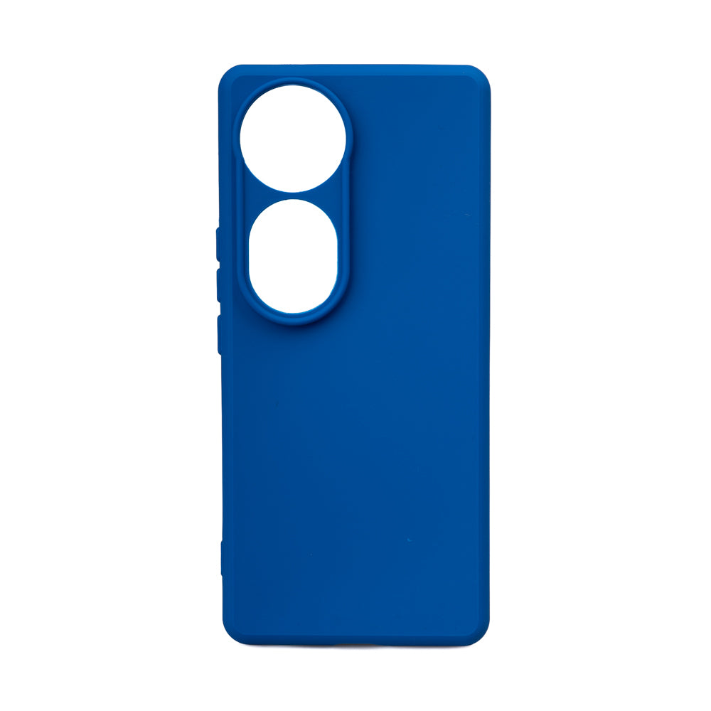 Vivo V40 5G Case Zore Piping Silicone Black