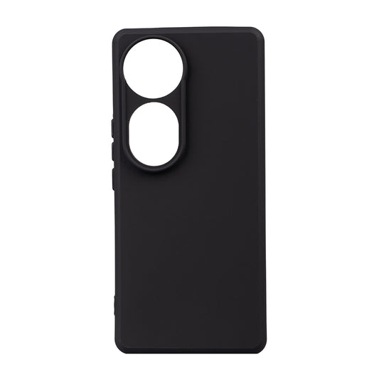 Vivo V40 5G Case Zore Piping Silicone Black