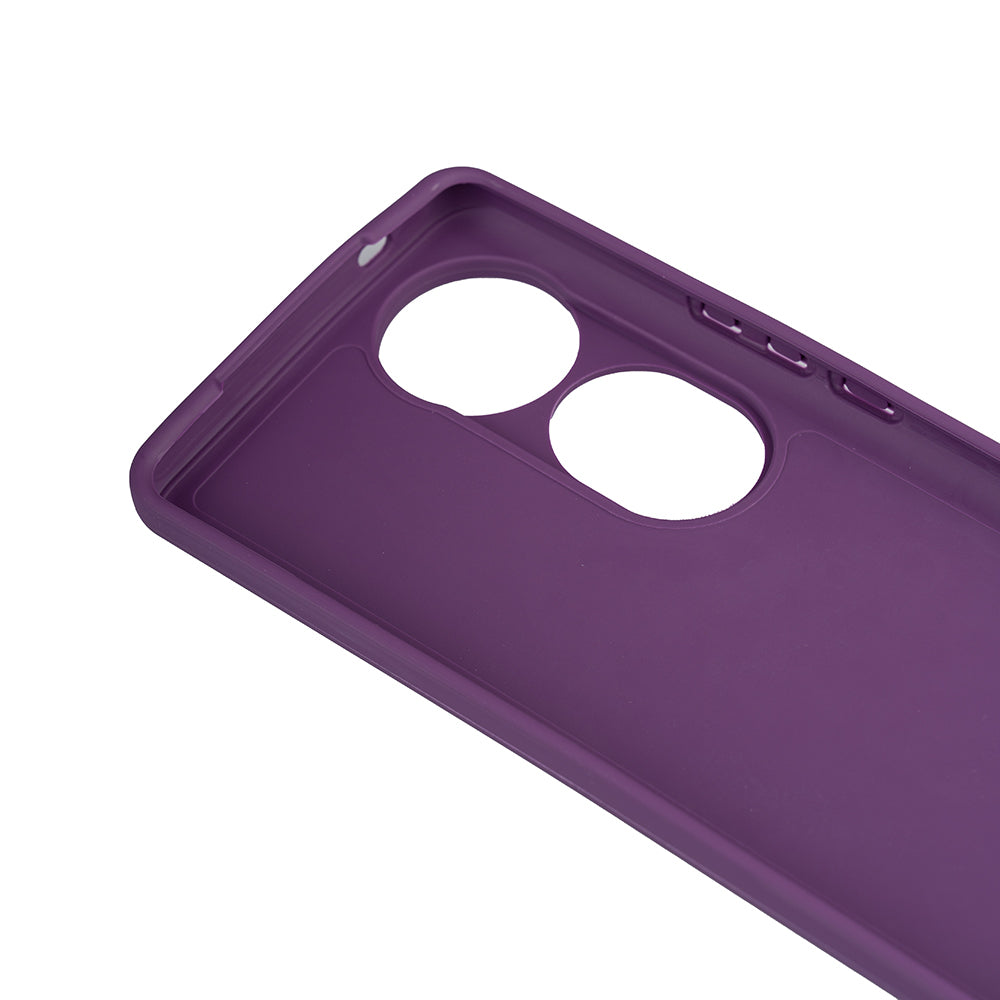 Vivo V40 5G Case Zore Piping Silicone Black