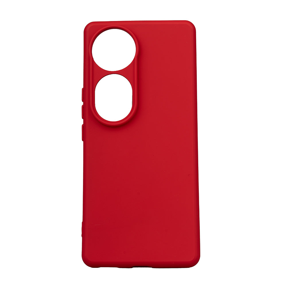 Vivo V40 5G Case Zore Piping Silicone Black