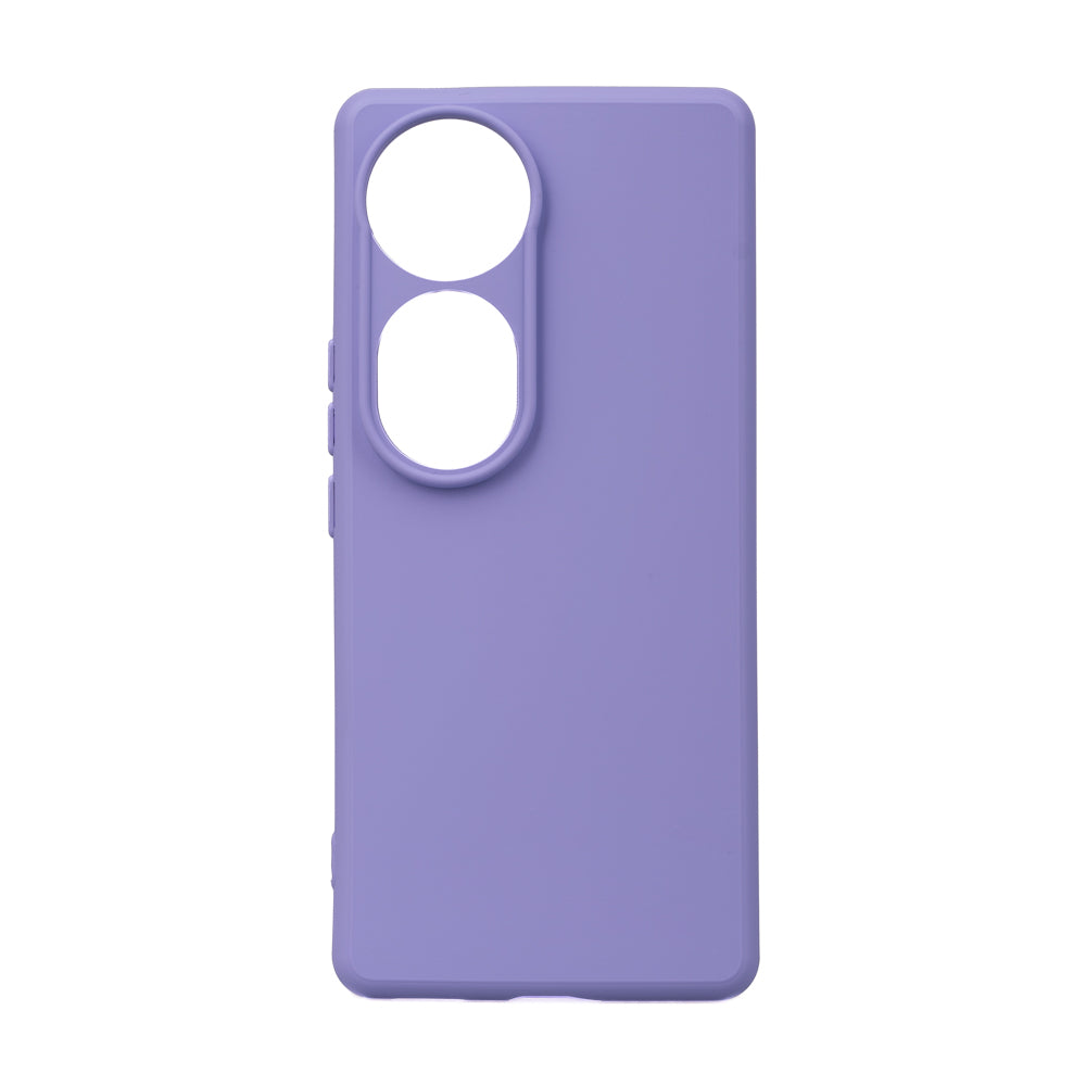 Vivo V40 5G Case Zore Piping Silicone Black