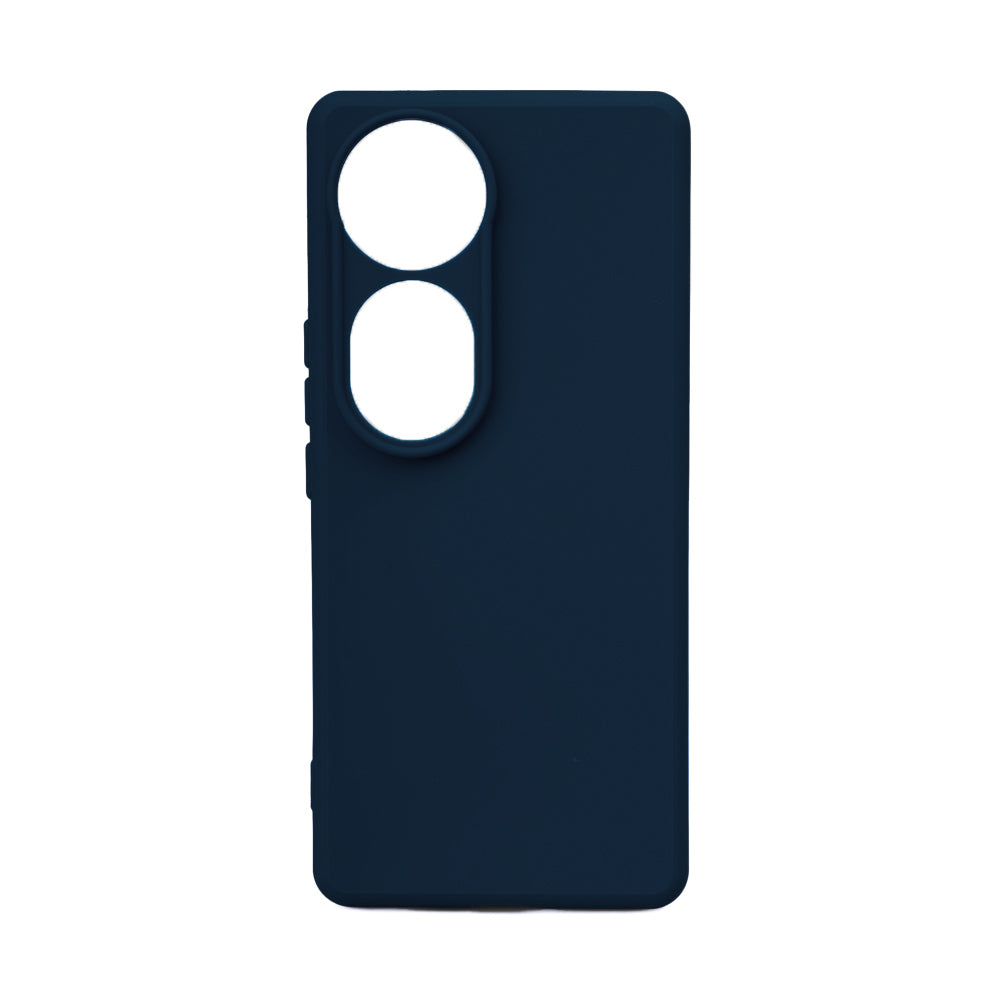 Vivo V40 5G Case Zore Piping Silicone Black