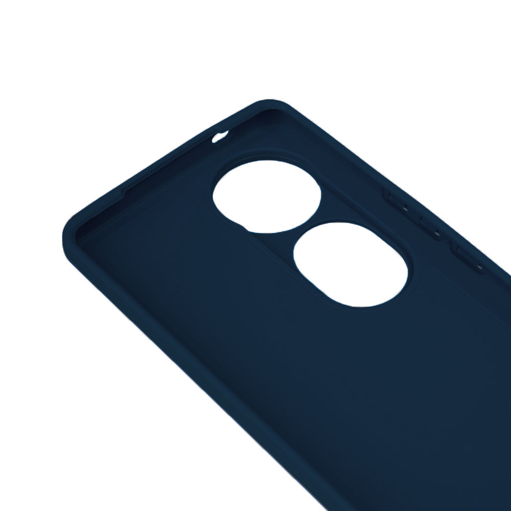 Vivo V40 5G Case Zore Piping Silicone Black