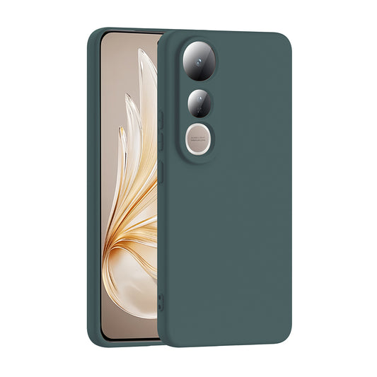 Vivo V50 Lite 4G Case Zore Mara Launch Cover Dark Green