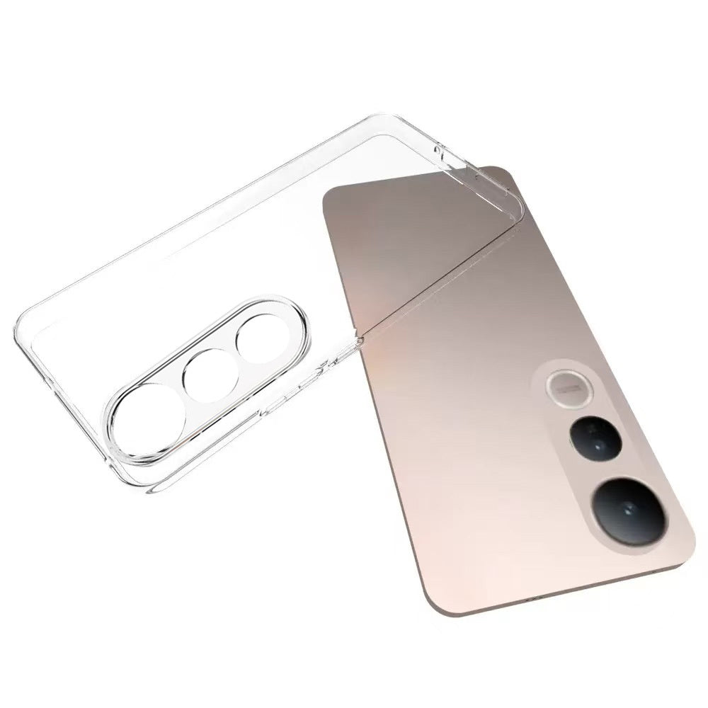 Vivo V50 Lite 4G Case Zore Super Silicone Cover Transparent