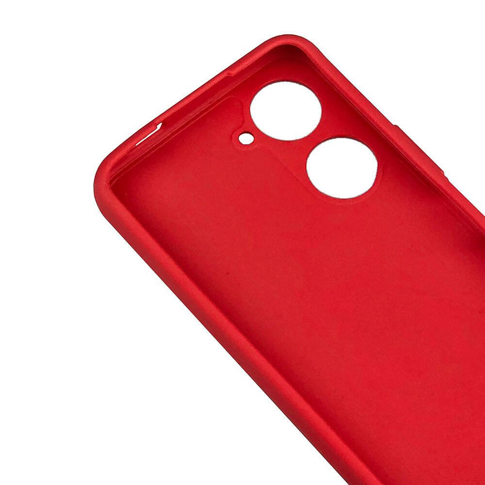 Vivo Y18 Case Zore Bias Silicone Red