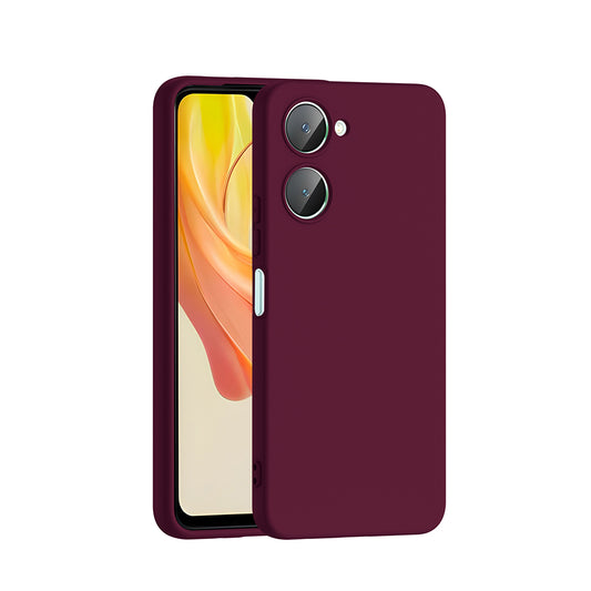 Vivo Y18 Case Zore Mara Launch Cover Dark Purple