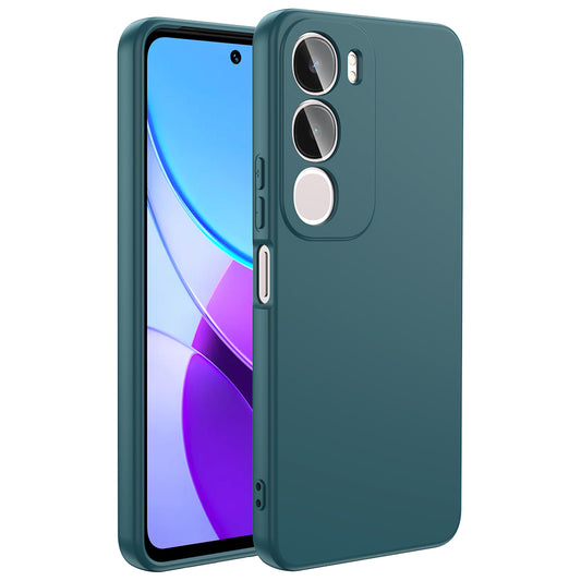 Vivo Y19S Case Zore Mara Launch Cover Dark Green