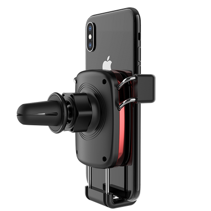 Voero X8 S Metal Araç Telefon Tutucu Siyah