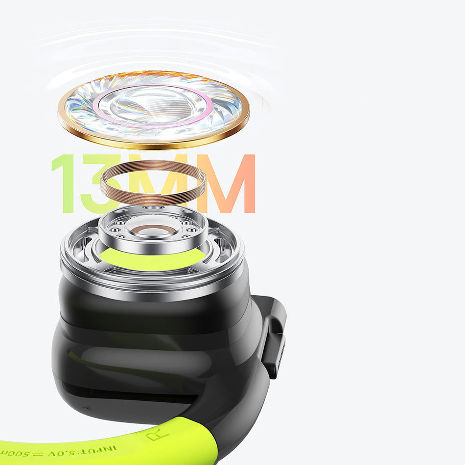 Wiwu Air Wireless Marathon Pro Waterproof Sports Bluetooth Headphones Black
