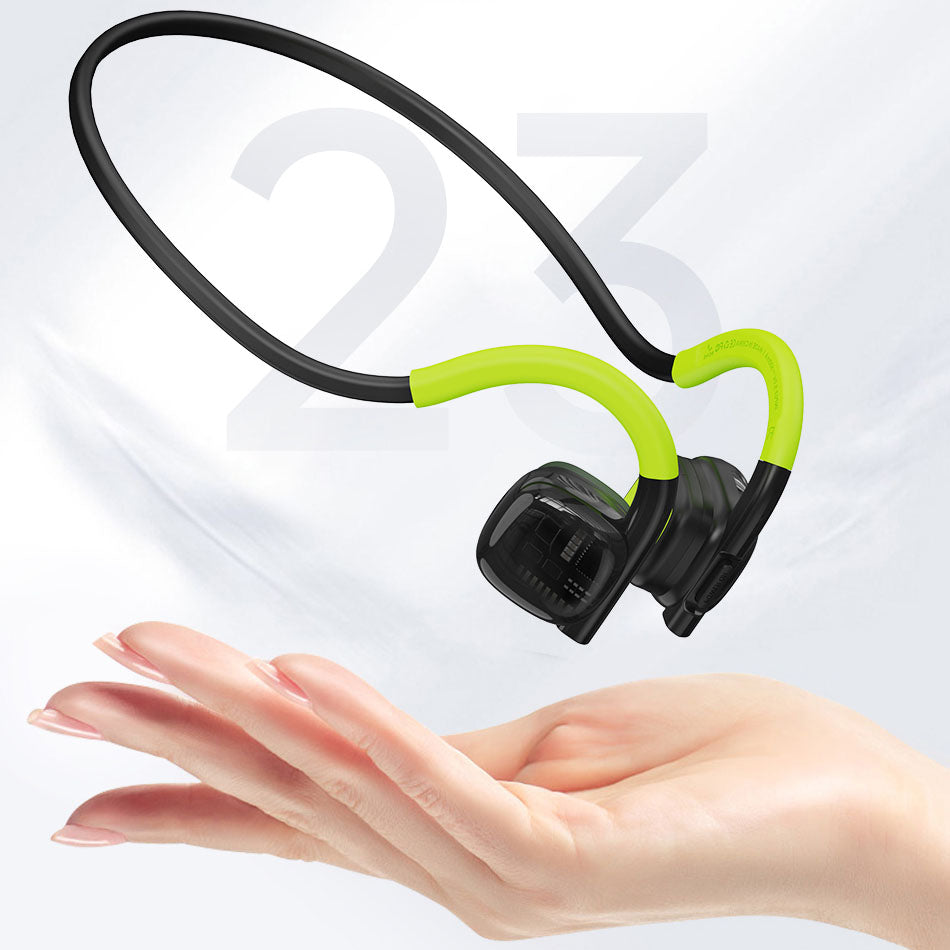 Wiwu Air Wireless Marathon Pro Waterproof Sports Bluetooth Headphones Black