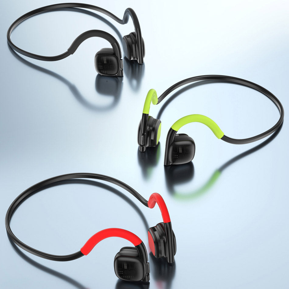 Wiwu Air Wireless Marathon Pro Waterproof Sports Bluetooth Headphones Black
