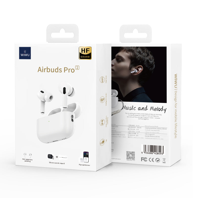Wiwu Airbuds Pro 2 SE In-Ear Bluetooth Headphones White 