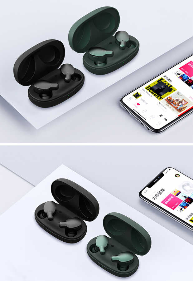 Wiwu Airbuds Titan Bluetooth Headset Green