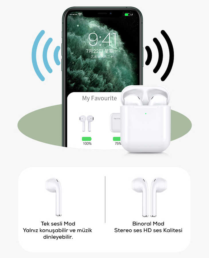 Wiwu Airbuds X Pro Bluetooth Headset Black