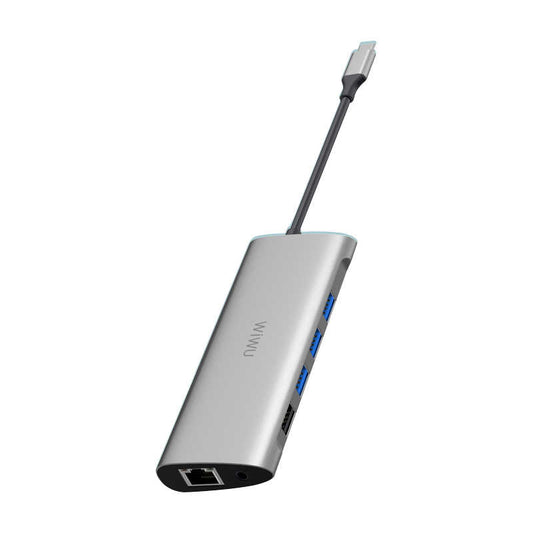 Wiwu Alpha 11 in 1 Type-C Hub Gray