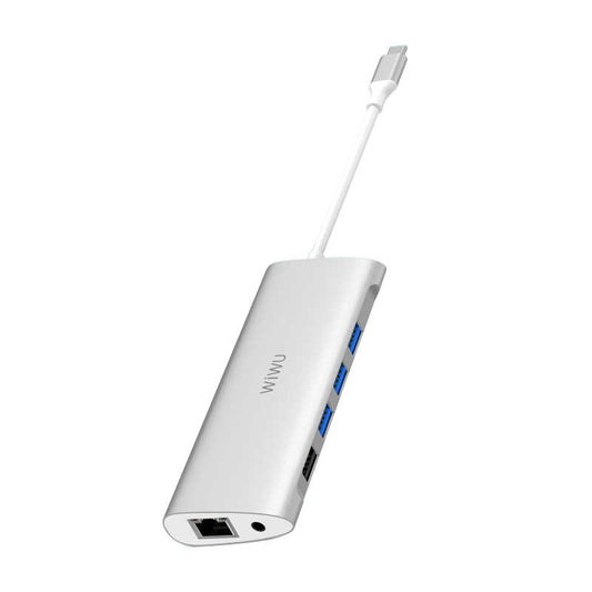 Wiwu Alpha 11 in 1 Type-C Hub Silver