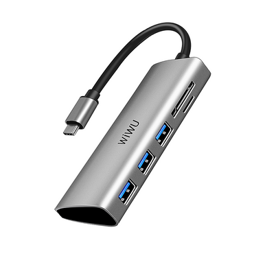 Wiwu Alpha 532ST Type-C Hub Gray