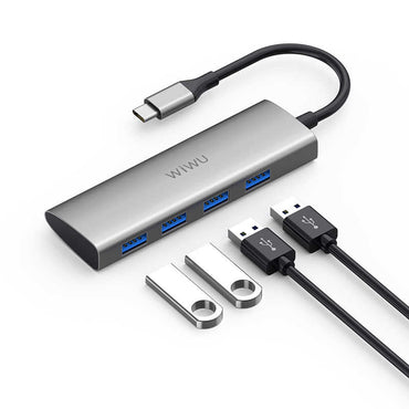 Wiwu Alpha A440 Type-C Hub Gray