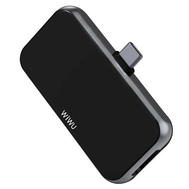 Wiwu Alpha T5 Pro 4 in 1 Type-C Hub Siyah