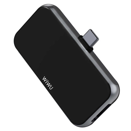 Wiwu Alpha T5 Pro 4 in 1 Type-C Hub Siyah