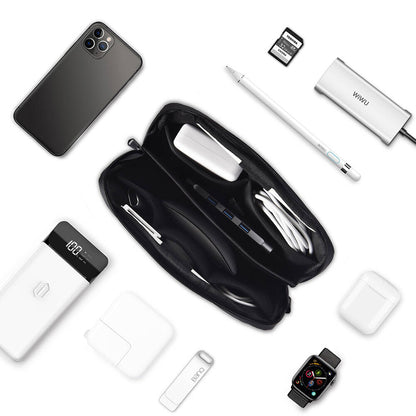 Wiwu Alpha Tech Pouch Çok Fonksiyonlu Taşınabilir Mobil Aksesuar Çantası Siyah