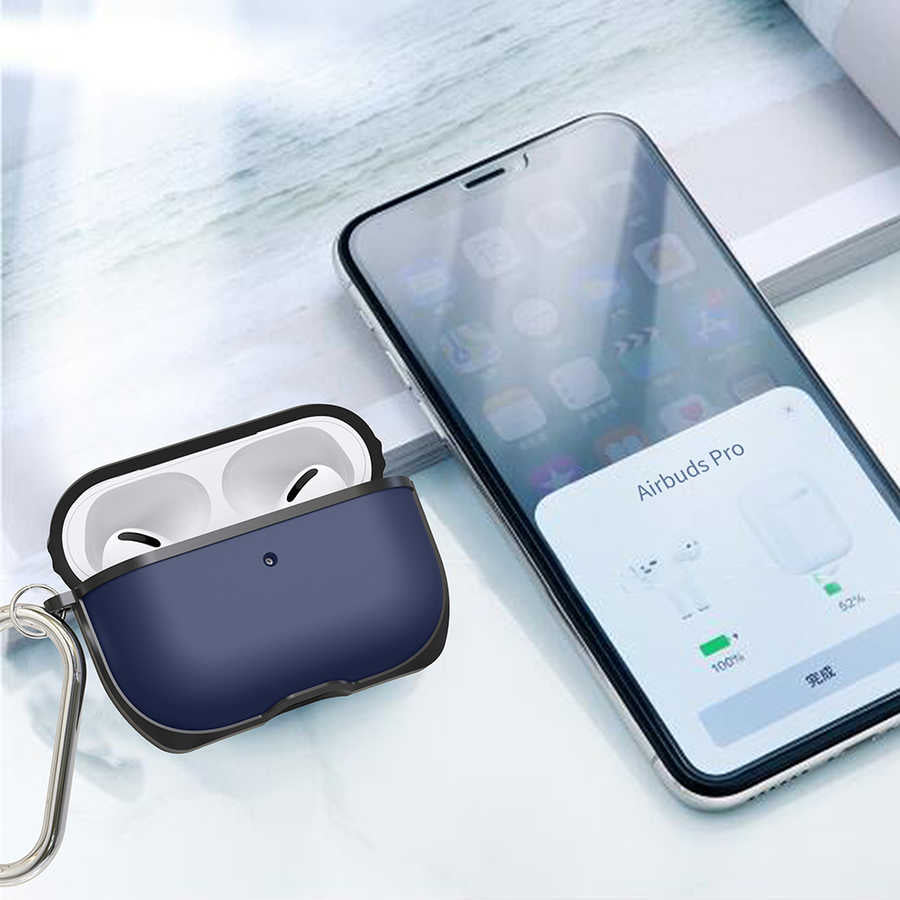 Wiwu APC002 Airpods Pro Kılıf Kırmızı-Siyah