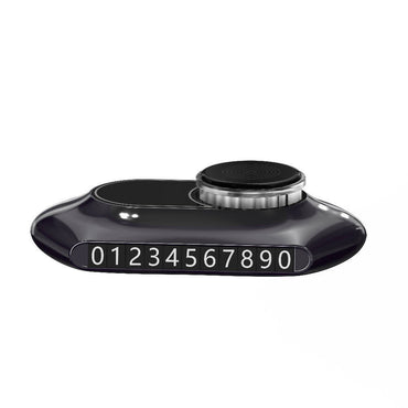 Wiwu AR-002 Solar Rotatable Aroma Therapy Scented Vehicle Parking Numberer Black 