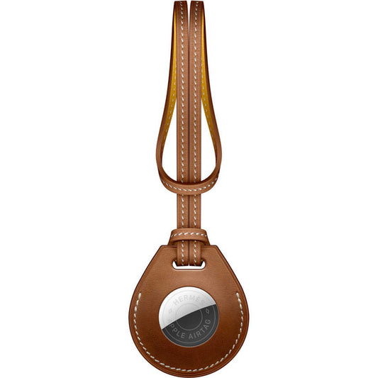 Wiwu Bag Charm Airtag Anahtarlık Kahverengi