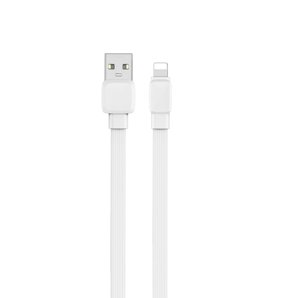 Wiwu Bravo Wİ-C003 Flat Design Lightning USB Cable 1M White
