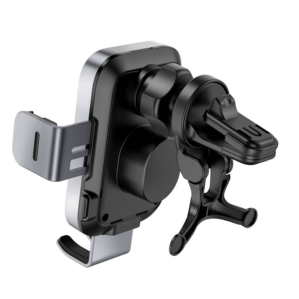 Wiwu CH-313 Wireless Charging Extendable Suction Cup Car Phone Holder Black 