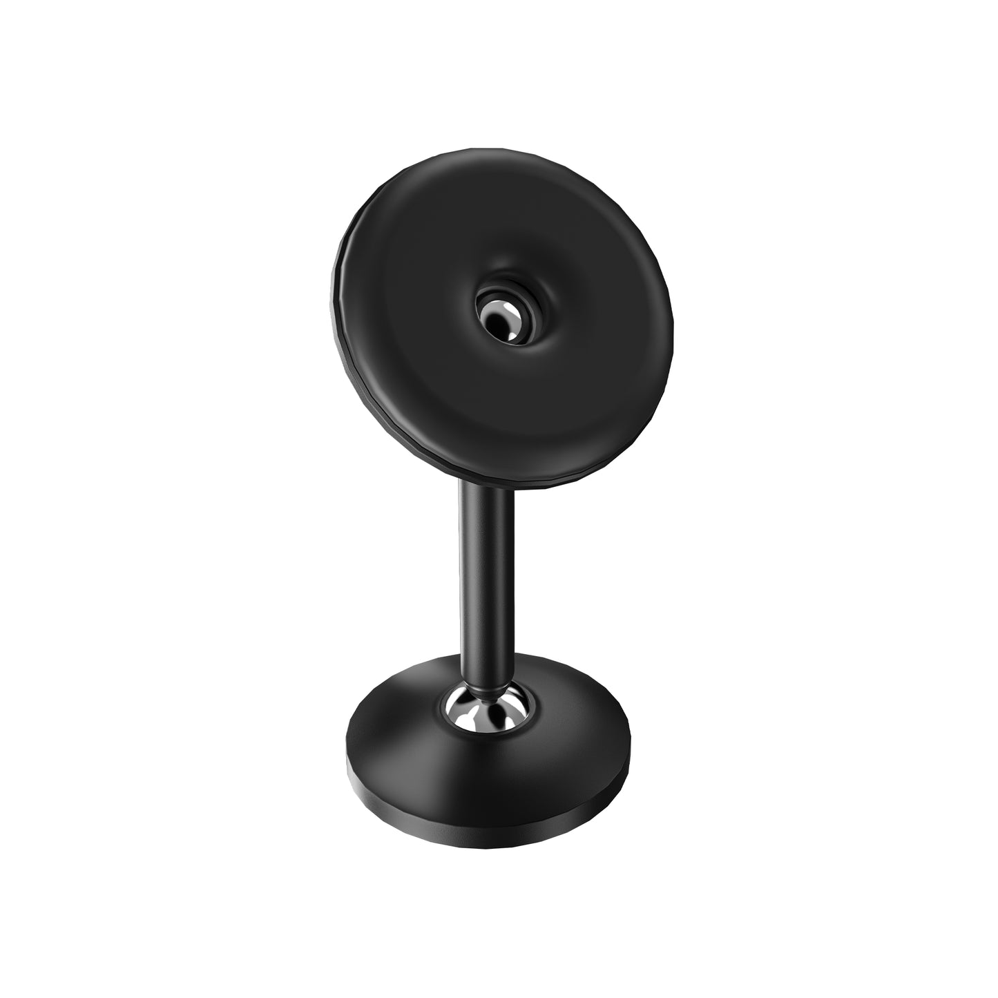 Wiwu CH004 360 Degree Rotating Magnetic Flat Floor Version Car Phone Holder Black 