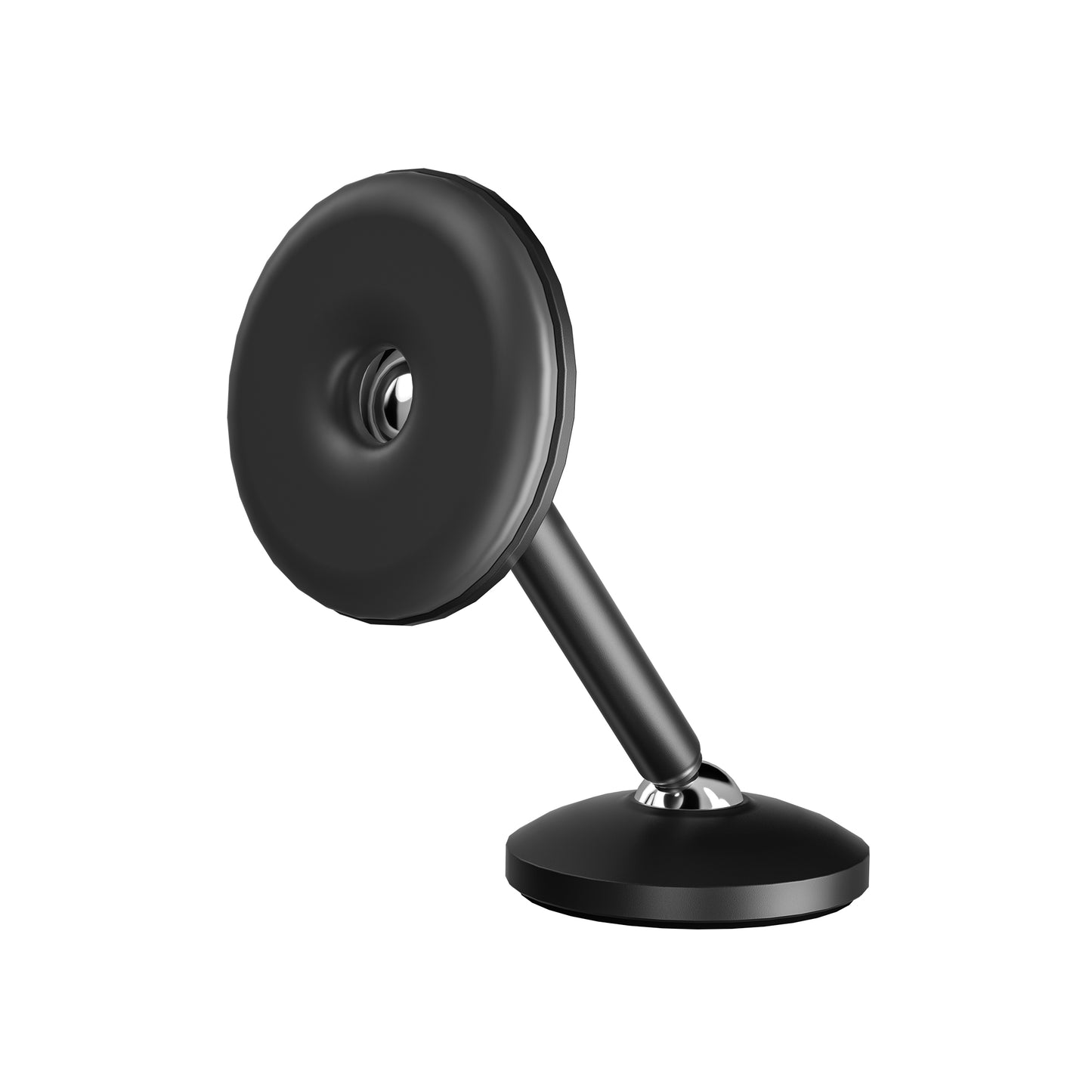Wiwu CH004 360 Degree Rotating Magnetic Flat Floor Version Car Phone Holder Black 